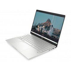 Laptop 14-15" - HP Pavilion Plus 14-eh1085no 14" 2.8K OLED i7-13 16GB 512GB SSD Win 11 Natural Silver demo med märke skärm