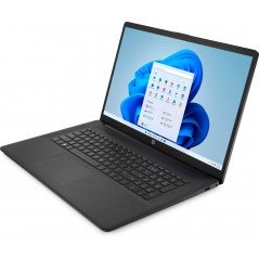 Bærbar computer med skærm på 16-17 tommer - HP Laptop 17-cn0414no 17.3" HD+ Intel 4GB 256GB SSD Win 11 Jet Black demo