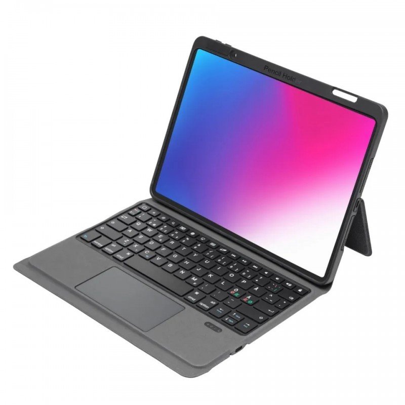 Tablet Keyboard - Linocell fodral med tangentbord för iPad 10.2 (2021/2020/2019), iPad Pro 10.5, iPad Air 2019, 10.5 Pro 2017