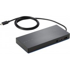 USB-C dockningsstation - HP Elite TPA-B01 USB-C universell dockningsstation utan AC-adapter (beg)