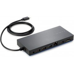 USB-C dockningsstation - HP Elite TPA-B01 USB-C universell dockningsstation utan AC-adapter (beg)