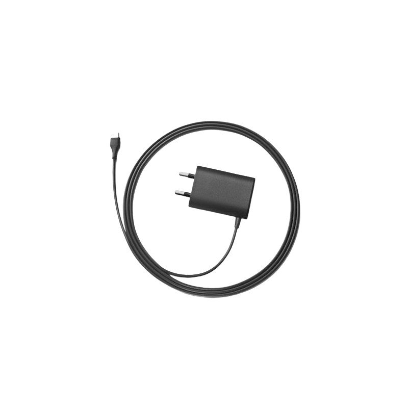 Phone Wall charger - Universal 15W USB-C väggladdare med 1.4m kabel, svart