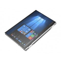 Brugt laptop 14" - HP EliteBook x360 1040 G7 14" Full HD i7-10 16GB 256GB SSD med 4G-modem & Sure View Win 11 Pro (brugt) (bule på siden)