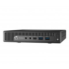 Stationär dator begagnad - HP ProDesk 600 G2 Mini i3 (gen6) 8GB 128GB SSD Win10 Pro (beg)