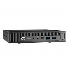 Brugt stationær computer - HP ProDesk 600 G2 Mini i3 (gen6) 8GB 128GB SSD Win10 Pro (brugt)