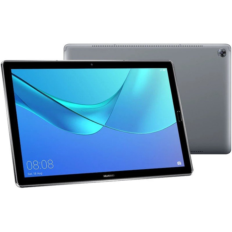 Used tablet - Huawei MediaPad M5 10.8" 64GB 4G CMR-AL09 med tele funktion (beg) (spricka kameraglas)