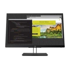 Brugte computerskærme - HP 24-tommer Z24nf G2 LED-skærm med IPS-panel (brugt med ridser)