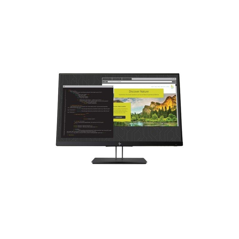 Used computer monitors - HP 24-tums Z24nf G2 LED-skärm med IPS-panel (beg) with small scratches