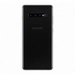 Samsung Galaxy begagnad - Samsung Galaxy S10 Plus 128GB Dual SIM Black (beg med mycket repor skärm)