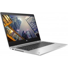 Used laptop 14" - HP ProBook x360 435 G7 Ryzen 5 8GB 256GB SSD med Touch (beg med mura, små bucklor lock & saknade gummifötter*)