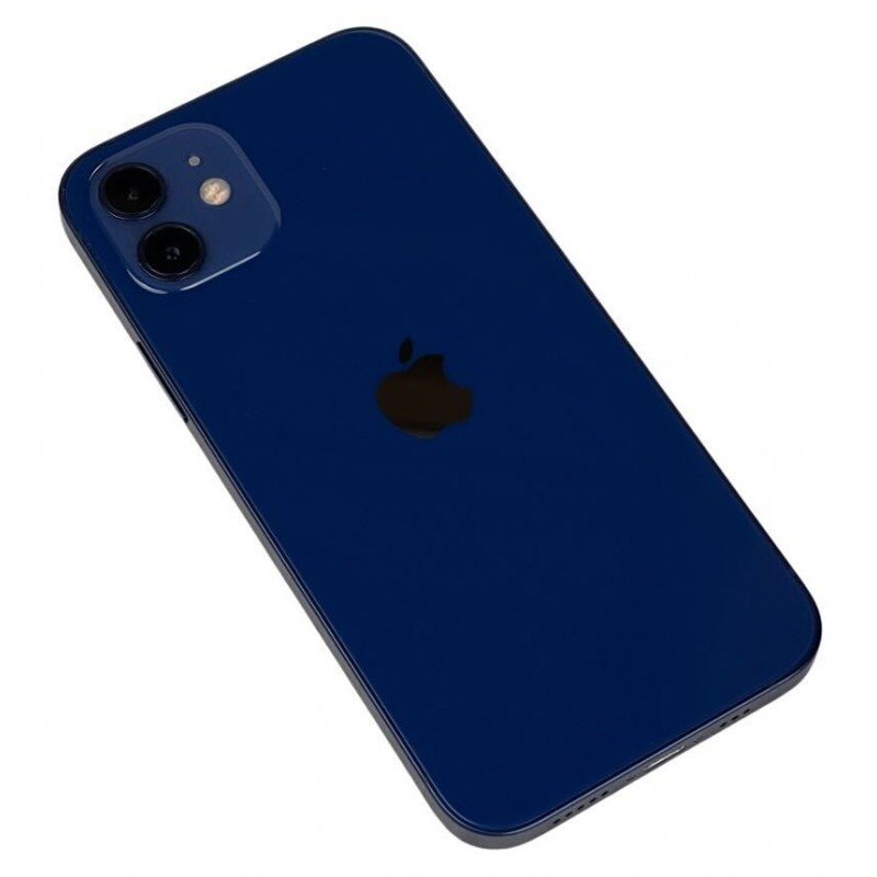 Used iPhone - iPhone 12 128GB Blue med 1 års garanti (beg) (defekt FaceID)