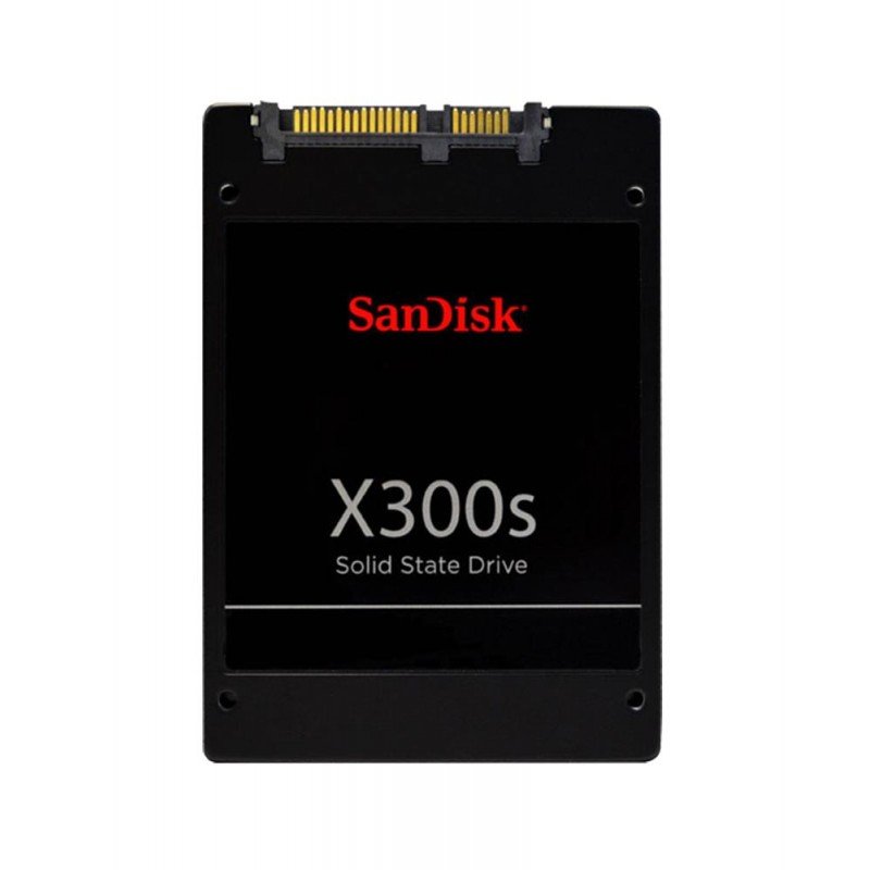 Brugte harddiske - SanDisk X300s 256GB SSD harddisk SATA 2,5" (brugt)
