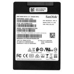Brugte harddiske - SanDisk X600 256GB SSD harddisk SATA 2,5" (brugt)