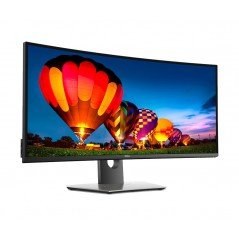 Used computer monitors - Dell UltraSharp U3417W 34" välvd IPS-skärm 3440 x 1440 DP/HDMI/MDP (beg pixel linje på skärm)