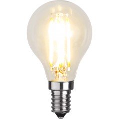 LED-lampa - Dimbar LED-lampa sockel E14 clear glass 40W 2700K