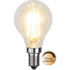 LED-lampa - Dimbar LED-lampa sockel E14 clear glass 40W 2700K