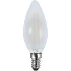 Dimmable LED-lampe E14 35W C35 FROSTED 2700K