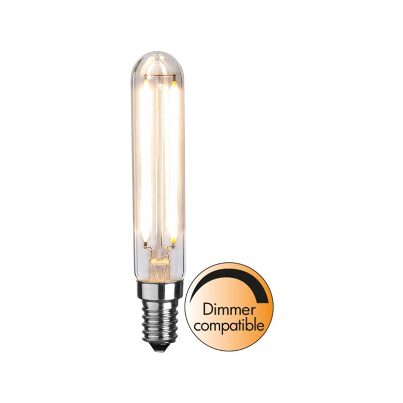 LED-lampa - Dimbar LED-lampa sockel E14 T20 CLEAR 3.3 Watt (25 W)