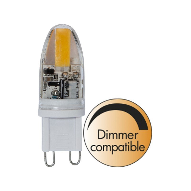 LED-lampa - Dimmable LED-lampe G9 HALO-LED 1,8 Watt (21 W)