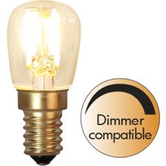 LED-lampa - Dimbar LED Päronlampa sockel E14 ST26 SOFT GLOW 1.4 Watt 60 lm till bla Flos Sarfatti
