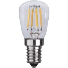 Dimbar LED Päronlampa sockel E14 ST26 CLEAR 2.8 Watt 250 lm (25W) till bla Flos Sarfatti