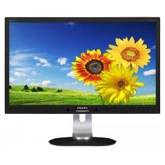 Used computer monitors - Philips 231P4Q 23" ergonomisk Full HD IPS-skärm (beg)
