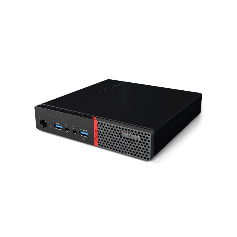 Brugt stationær computer - Lenovo ThinkCentre M700 Tiny i5 8GB 180GB SSD WiFi Win 10 Pro (brugt)