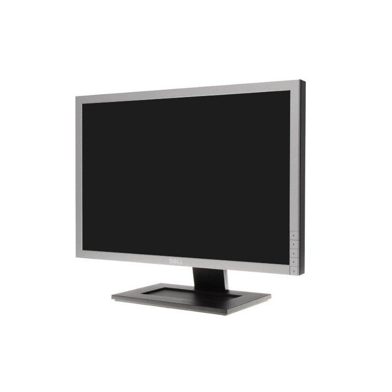Brugte computerskærme - Dell E2210 22-tommers LCD-skærm (brugt med ridset skærm)