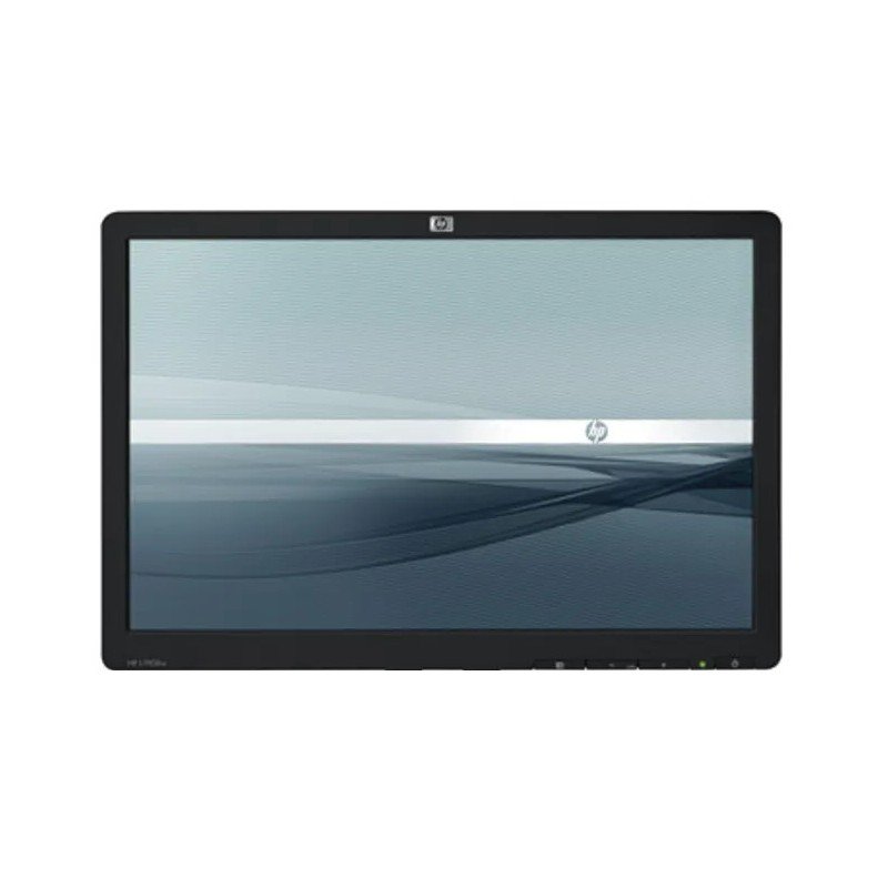Brugte computerskærme - HP 19" L1908w LCD-skærm i 16:10-format (brugt uden fod)