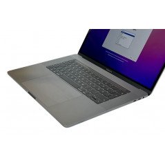 Bærbar computer - MacBook Pro 15-tommer 2019 i9 16GB 512GB SSD Space Gray (brugt med små mærker skærm, lidt blanke taster og skygger låg)