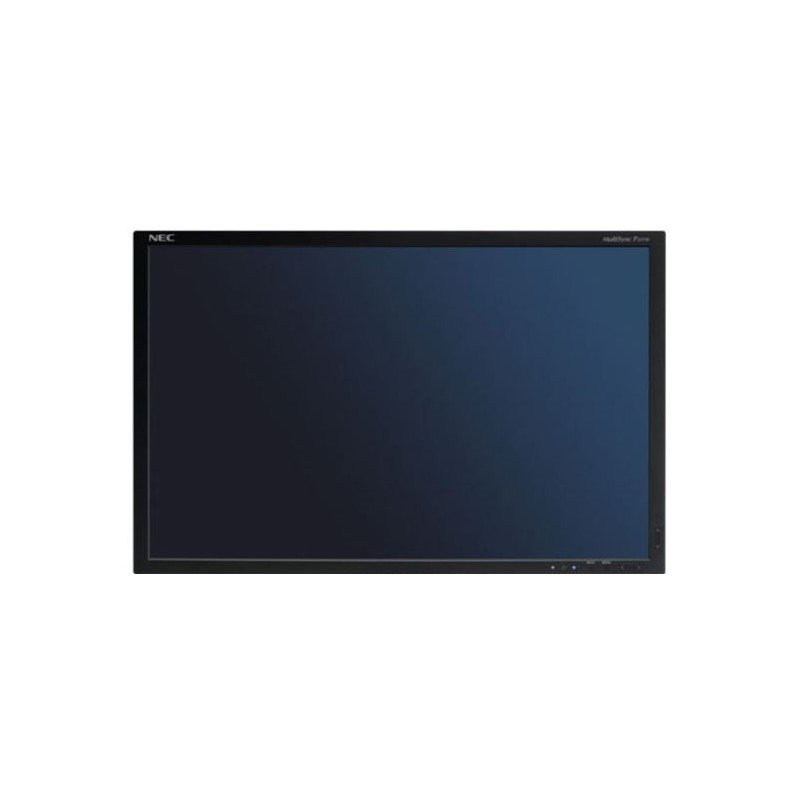 Used computer monitors - NEC MultiSync P221W 22" LCD-skärm (beg med repa) (utan fot - kan köpas separat)