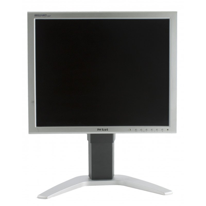 Brugte computerskærme - Philips 190P7ES/10 19-tommer LCD-skærm (brugt)
