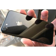 iPhone 7 128GB Jet Black (brugt) (træg lydstyrkeknap)