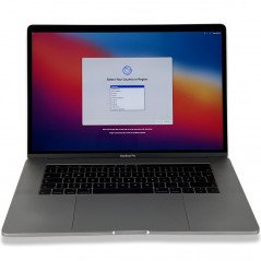 Used Macbook Pro - MacBook Pro 2017 15" i7 16GB 512GB SSD med Touchbar Space Grey (beg med märke skärm) (liten skada)