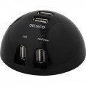 Deltaco USB-hubb 7 portar