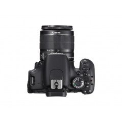 Canon EOS 600D + 18-55 / 3.5-5.6 IS + remote og 2 batterier