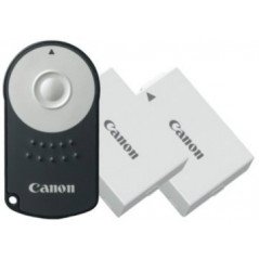 Digitalkamera - Canon EOS 600D + 18-55/3,5-5,6 IS + fjärr och 2 batterier
