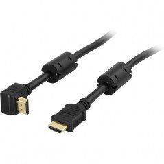 Vinklad HDMI-kabel