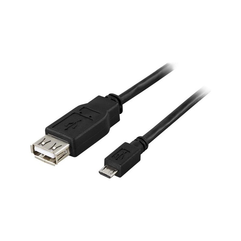 USB-kablar & USB-hubb - MicroUSB-adapter OTG