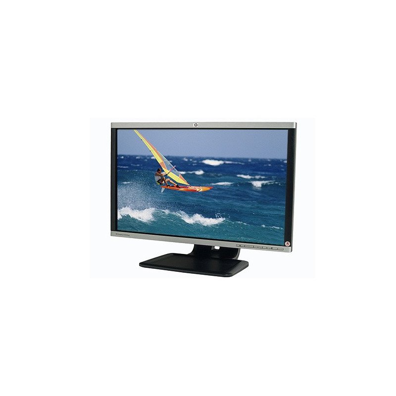 Brugte computerskærme - HP 22" LCD-skærm HD+ med DP/DVI/VGA (brugt)