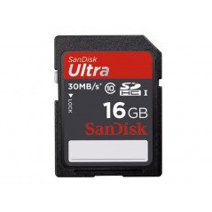 Minneskort - Sandisk Ultra minneskort SDHC 16GB (Class 10)