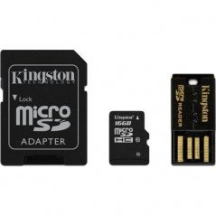 Kingston microSDHC + SDHC 16GB (Class 10)