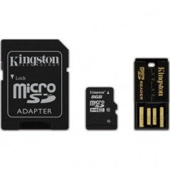 Kingston microSDHC + 8GB SDHC (Class 10)