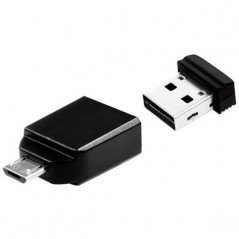 USB-nøgler - USB memory stick micro 16GB med OTG adapter