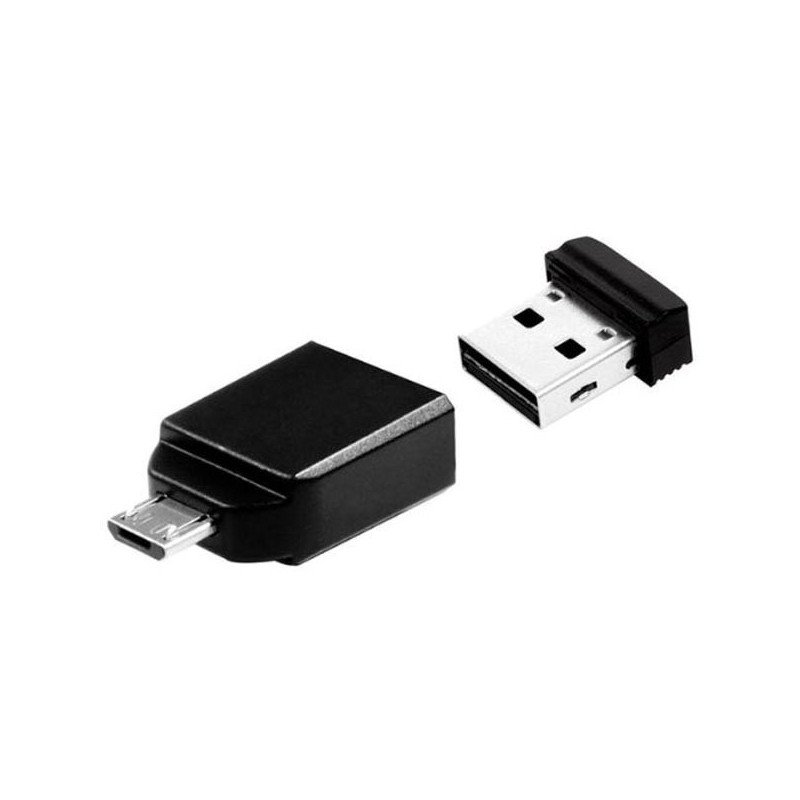 USB-nøgler - USB memory stick micro 8GB med OTG adapter