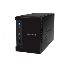 Netværkslagring - Netgear ReadyNAS med to harddisk slots