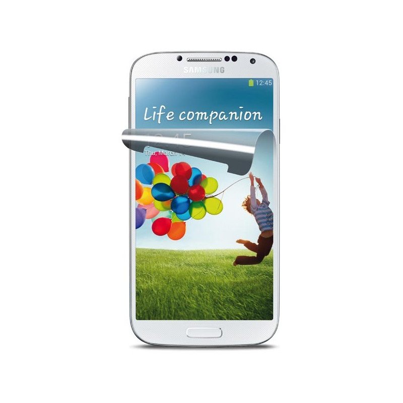 Skärmskydd - Genomskinligt skärmskydd till Samsung Galaxy S4