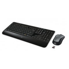 Logitech trådløst tastatur og mus MK520