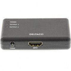 Skärmkabel & skärmadapter - Deltaco HDMI-splitter