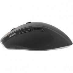 Trådløs mus - Deltaco trådløs mus 6 knapper med scroll, 1600 DPI